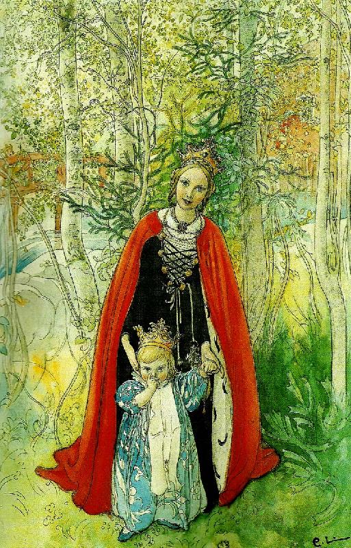 Carl Larsson prinsessan var china oil painting image